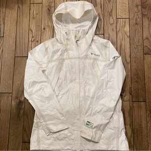 Columbia Titanium OutDry Extreme Shell Jacket L | White Rain Hiking Ski